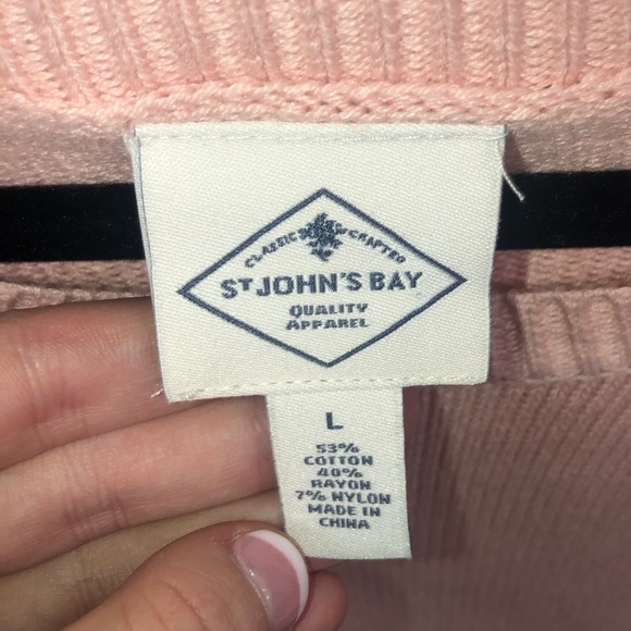 Light Pink sweater with pearls NWT - Picture 4 of 5